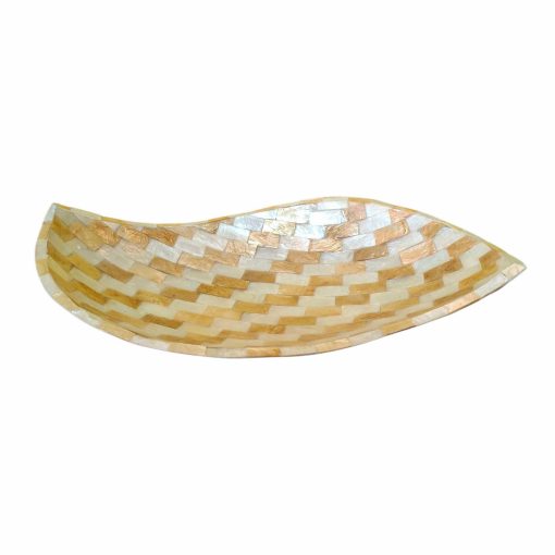 Svuota tasche vassoio decorativo in madre perla