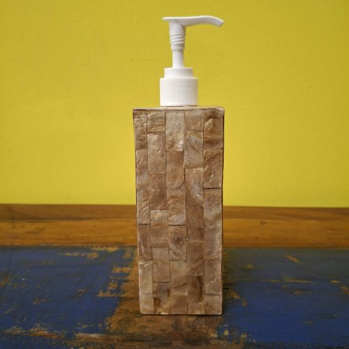 Porta sapone liquido rettangolare in madre perla - immagine 2