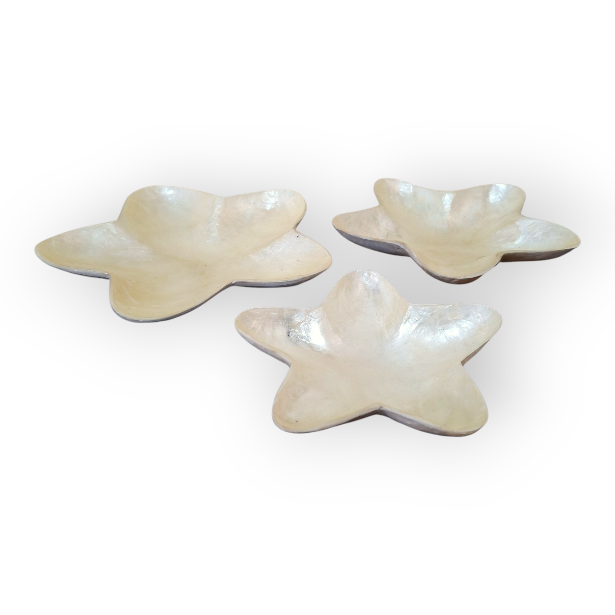 Set piattini porta antipasti soprammobile stella
